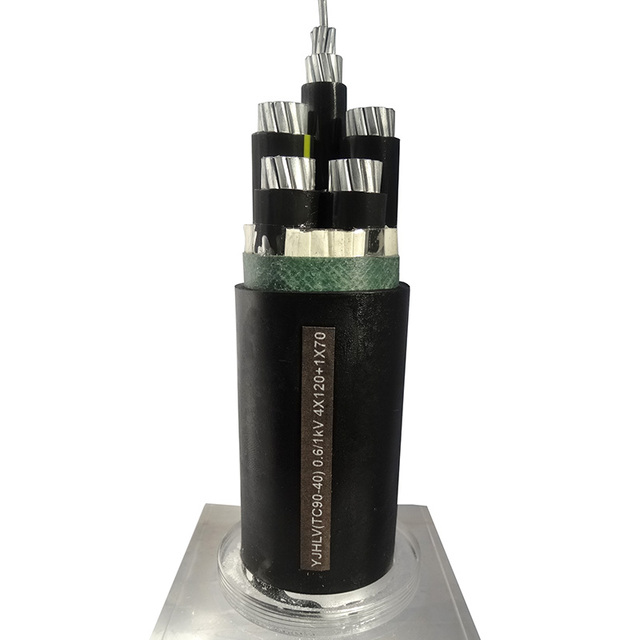 铝合金电缆YJHLVTC90 40) 0.61kV 4X120+1X70