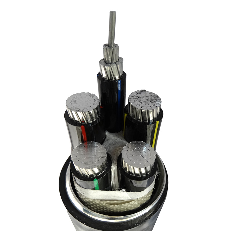 铝合金电缆 YJHLV82(ACWU90 40) 0.61kV 4X150+1X70