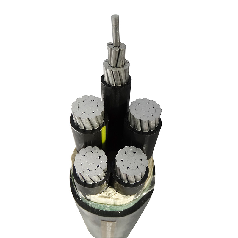 铝合金电缆YJHLVTC90 40) 0.61kV 4X120+1X70