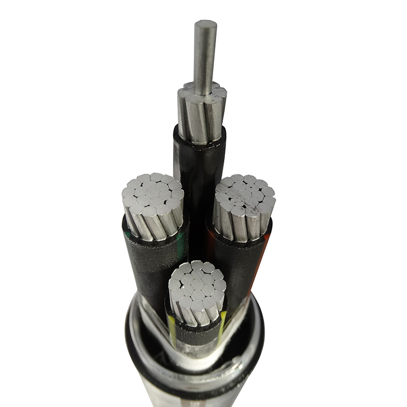 铝合金电缆YJHLV82ACWU90-40) 0.61kV 3X95+ 1X50