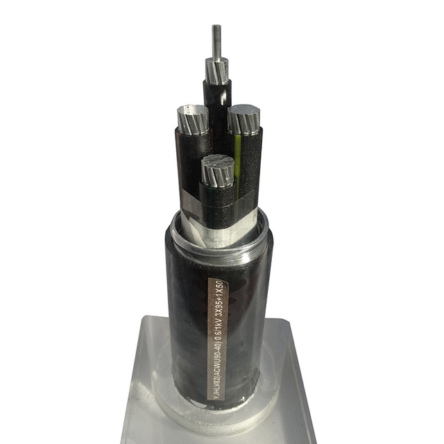 铝合金电缆 YJHLV82(ACWU90-40) 0.61kV 3X95+1X50