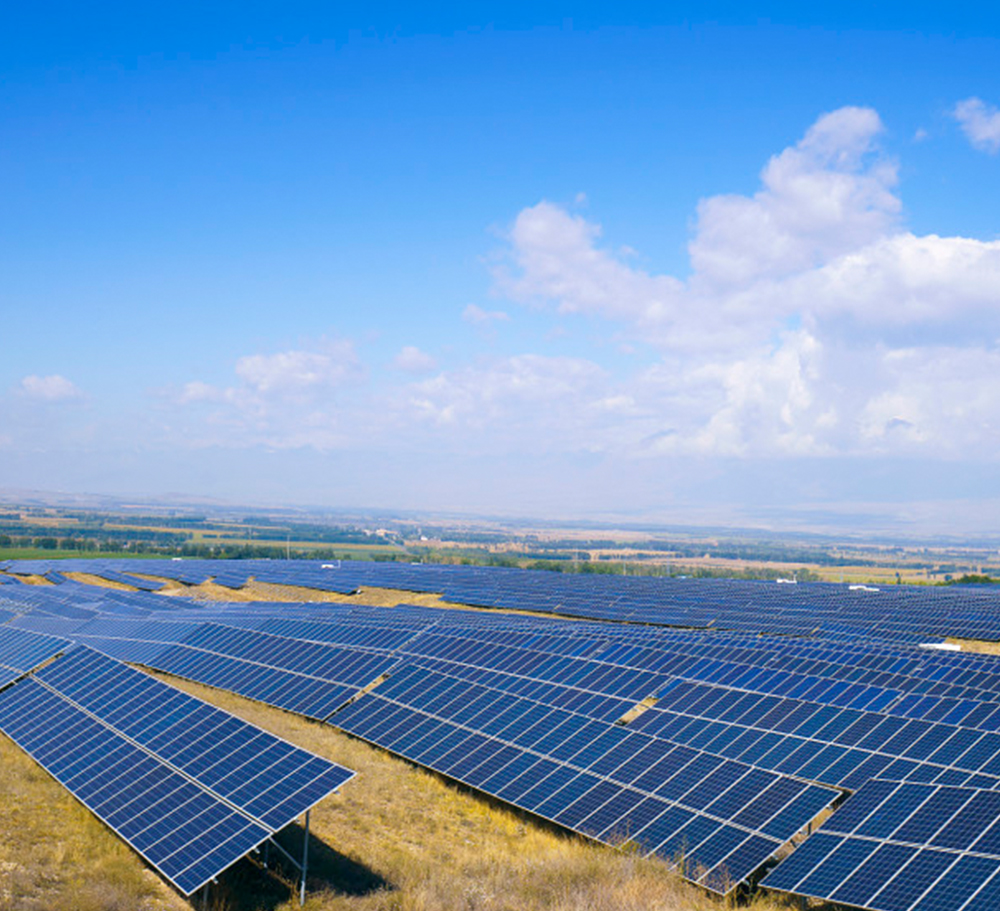 大中型地面光伏电站结构图