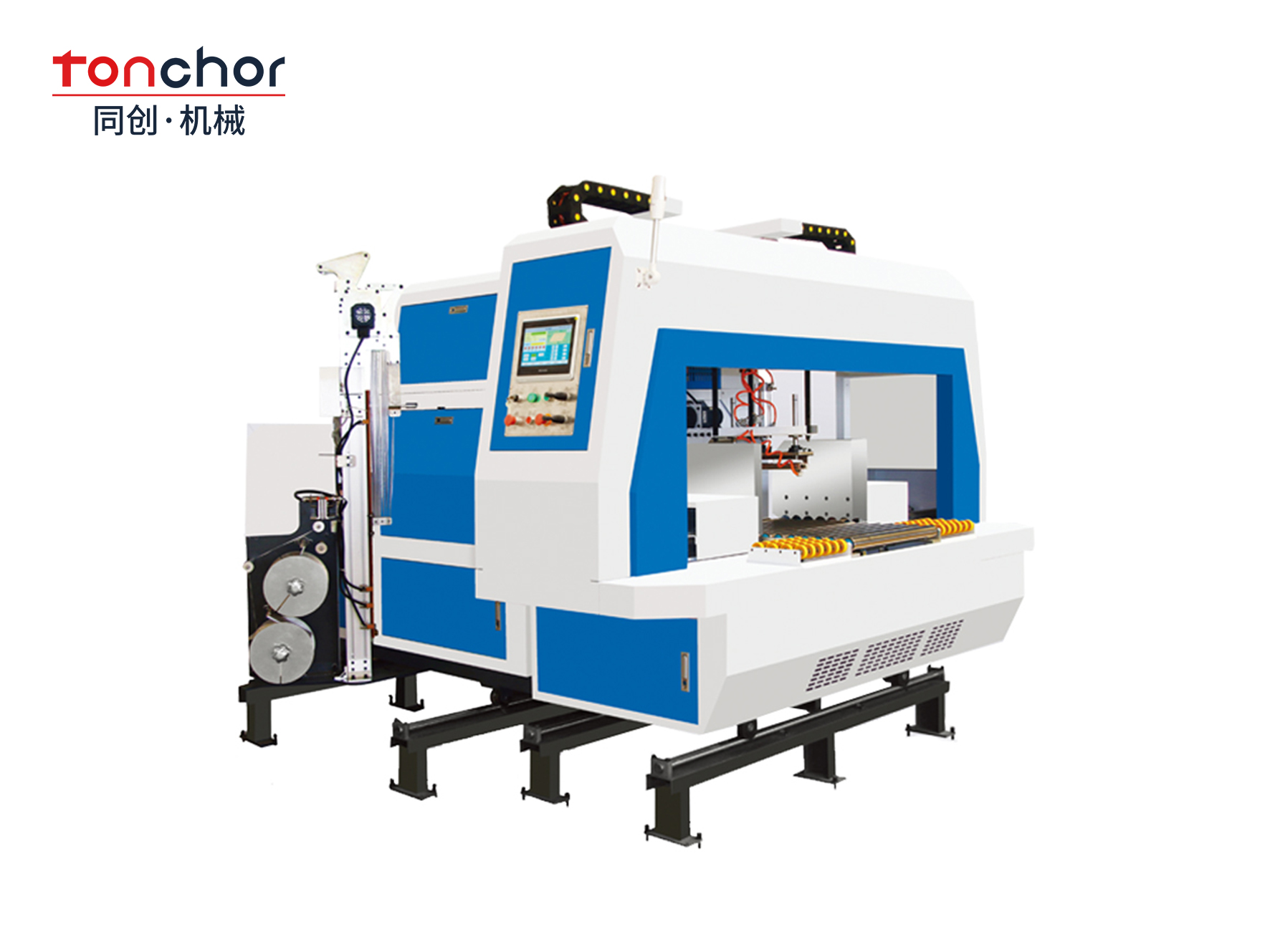 高速展绳捆绑机