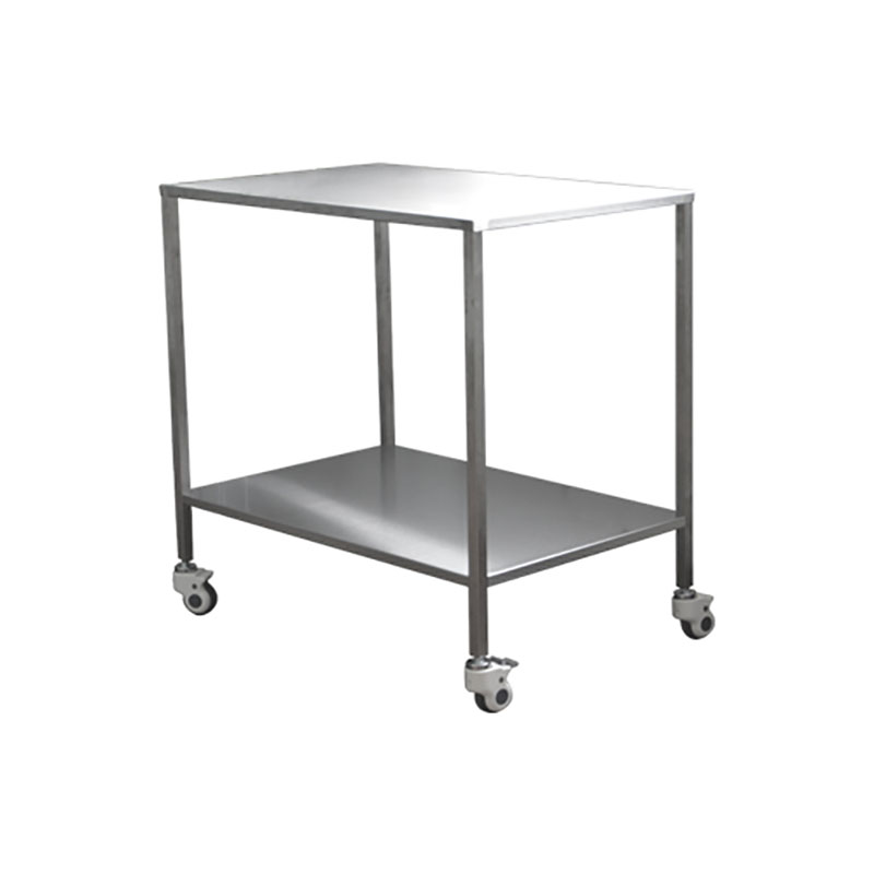 HS6109 Double-shelf Stainless Steel Instrument Trolley
