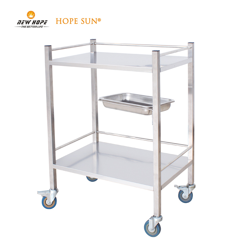 HS6152S Stainless Steel Treatment Trolley