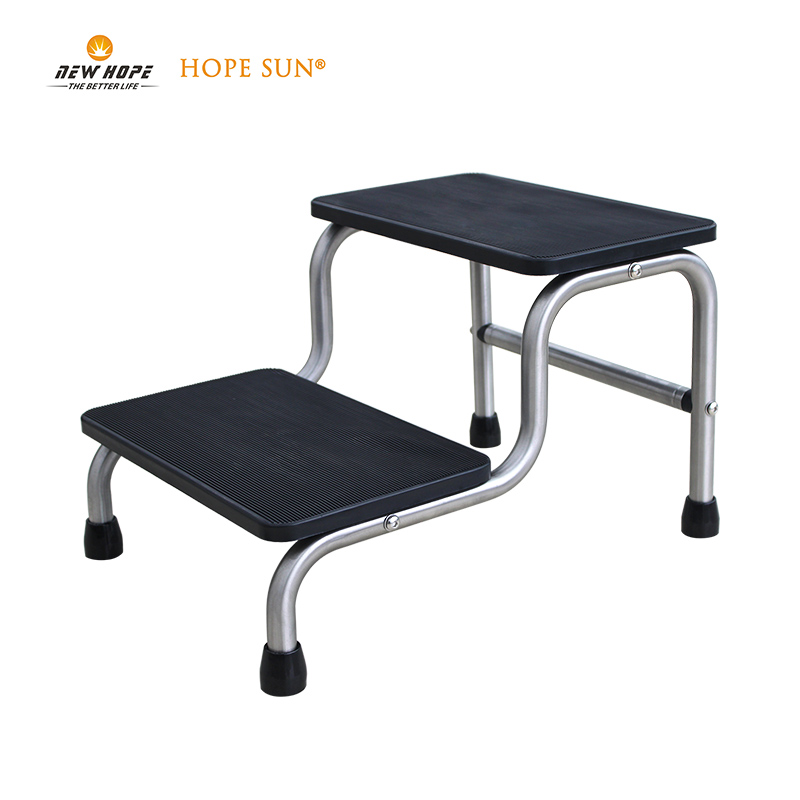 HS5608 Stainless Steel Double Step Stool