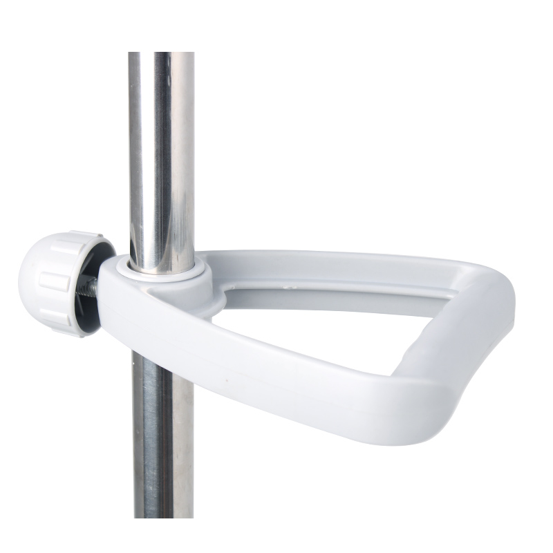 HS5822 4 Hooks Adjustable Stainless Steel IV Stand
