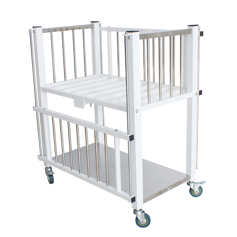 HS5160B Stainless Steel Baby Crib