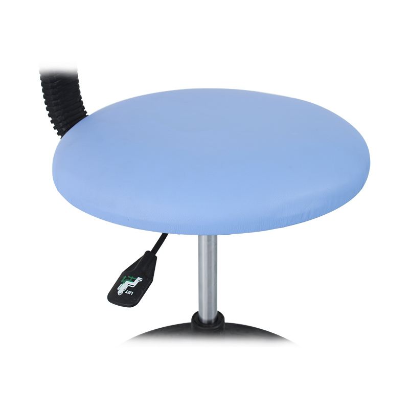 HS5970B Adjustable Examination Dental PU Stool with Back Rest