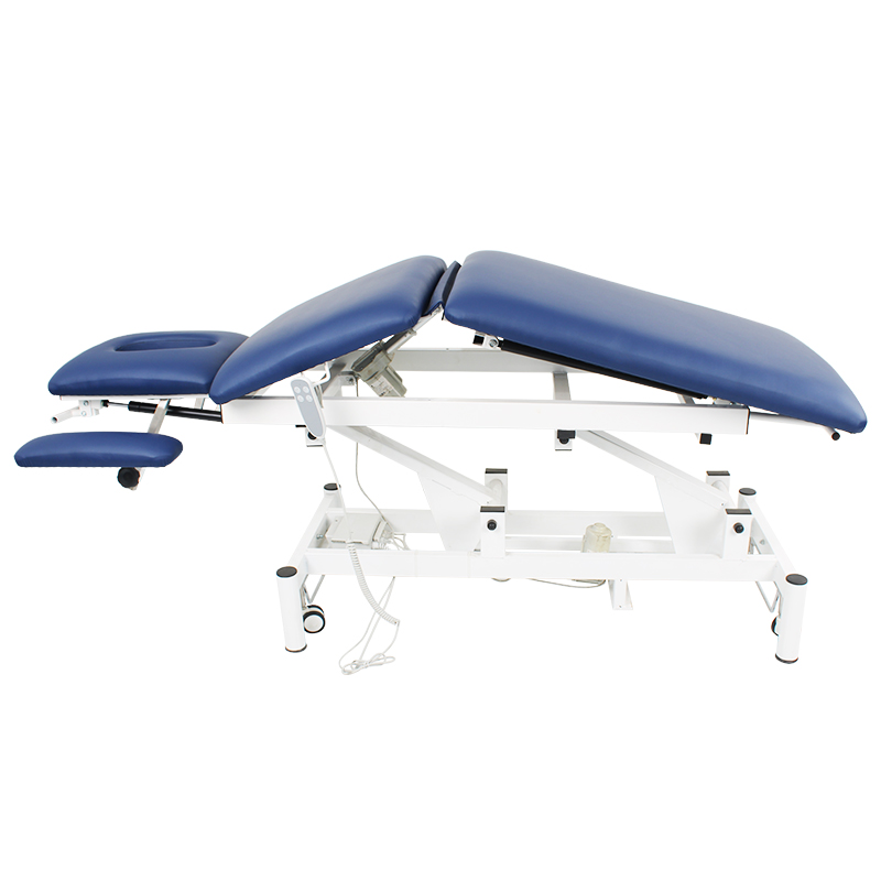 HS5202 Powder-coated Electric Folding Adjustable Physiotherapy Treatment Massage Tab