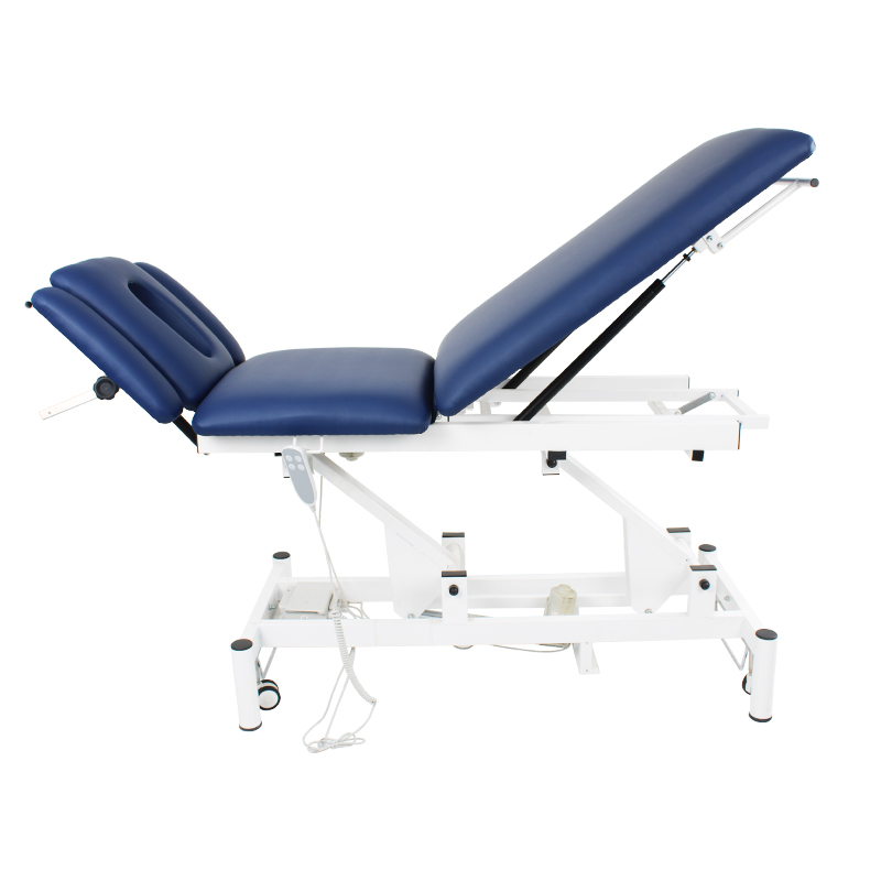 HS5202 Powder-coated Electric Folding Adjustable Physiotherapy Treatment Massage Tab