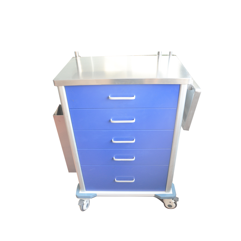 HS6609 Color Multi-function Medical Trolley