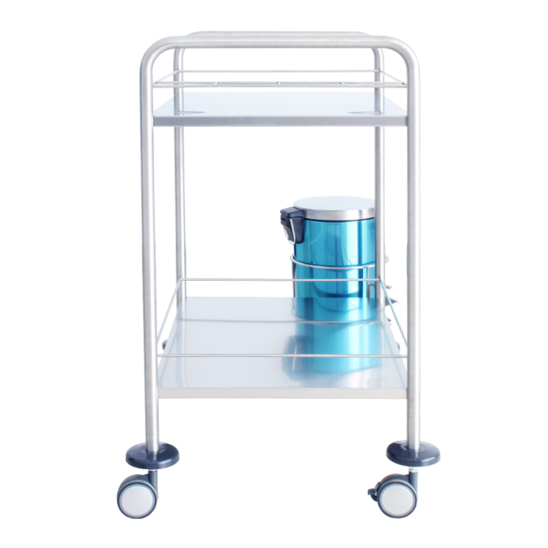 HS6153B Stainless Steel Instrument Trolley