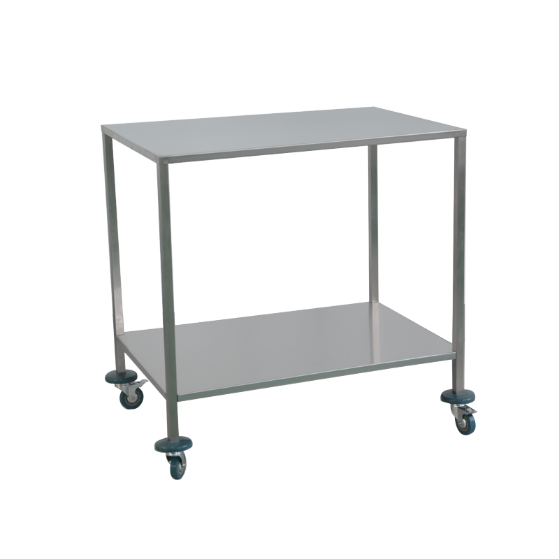 HS6109 Double-shelf Stainless Steel Instrument Trolley