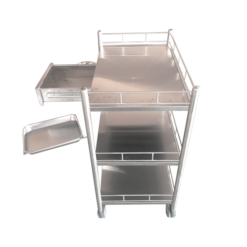 HS6165E Stainless Steel Treatment Trolley