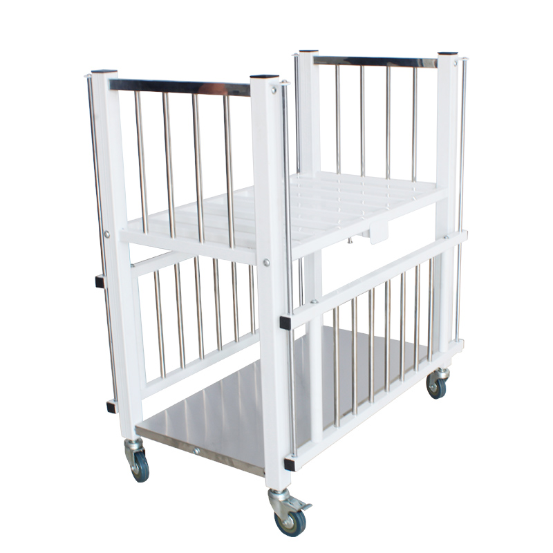 HS5160B Stainless Steel Baby Crib