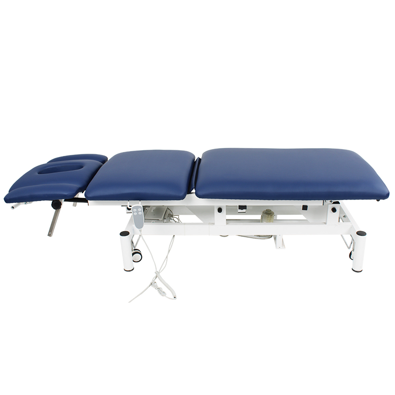 HS5202 Powder-coated Electric Folding Adjustable Physiotherapy Treatment Massage Tab