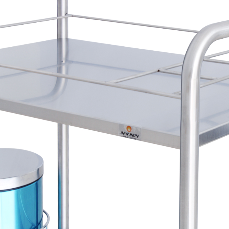 HS6153B Stainless Steel Instrument Trolley