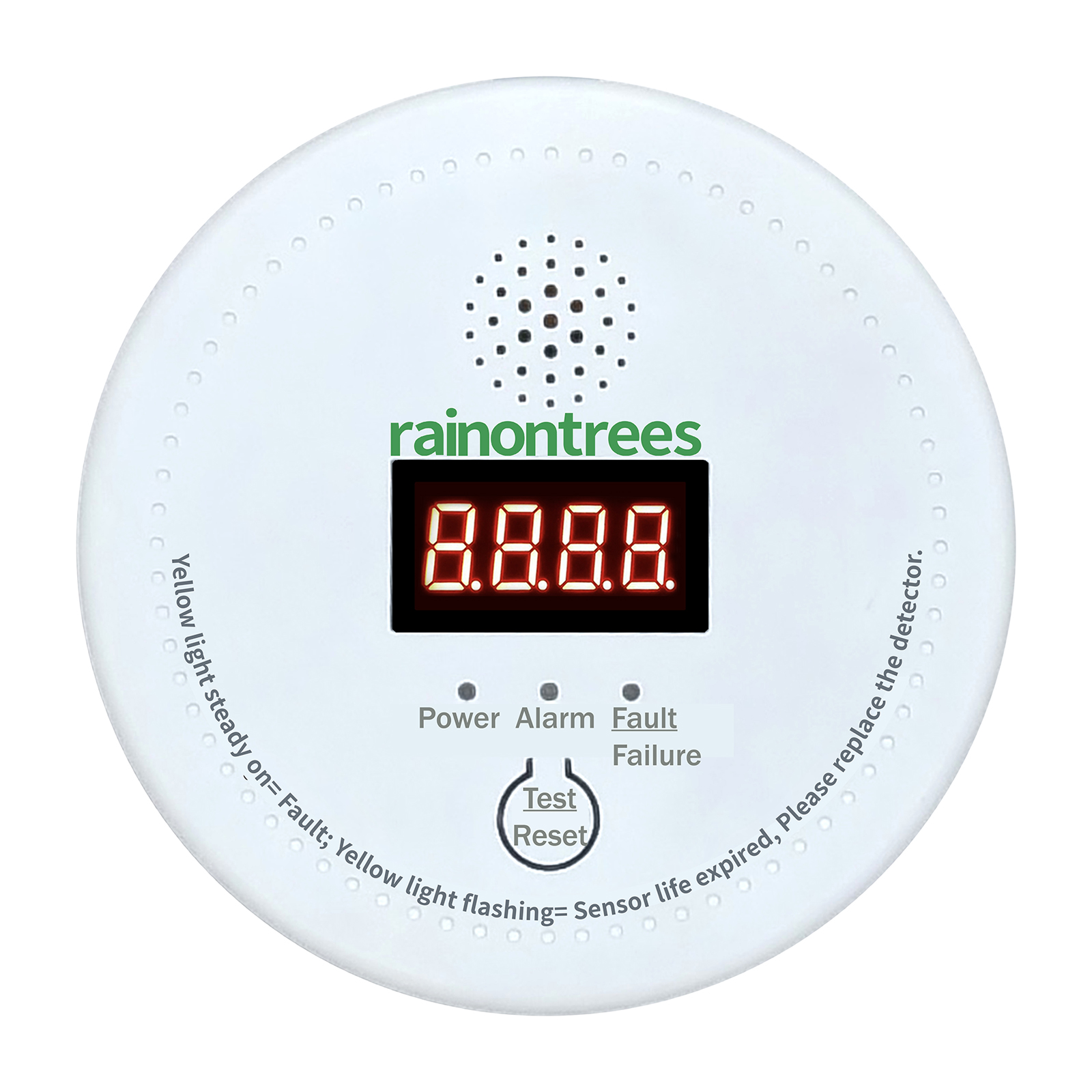 Household Carbon Monoxide Detector JM-RTCO15-L