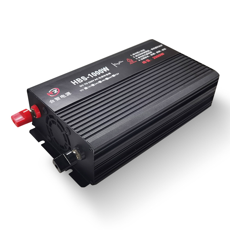 纯正弦波逆变器12v24v48v转220v高频家用车载1000w双压通用逆变器
