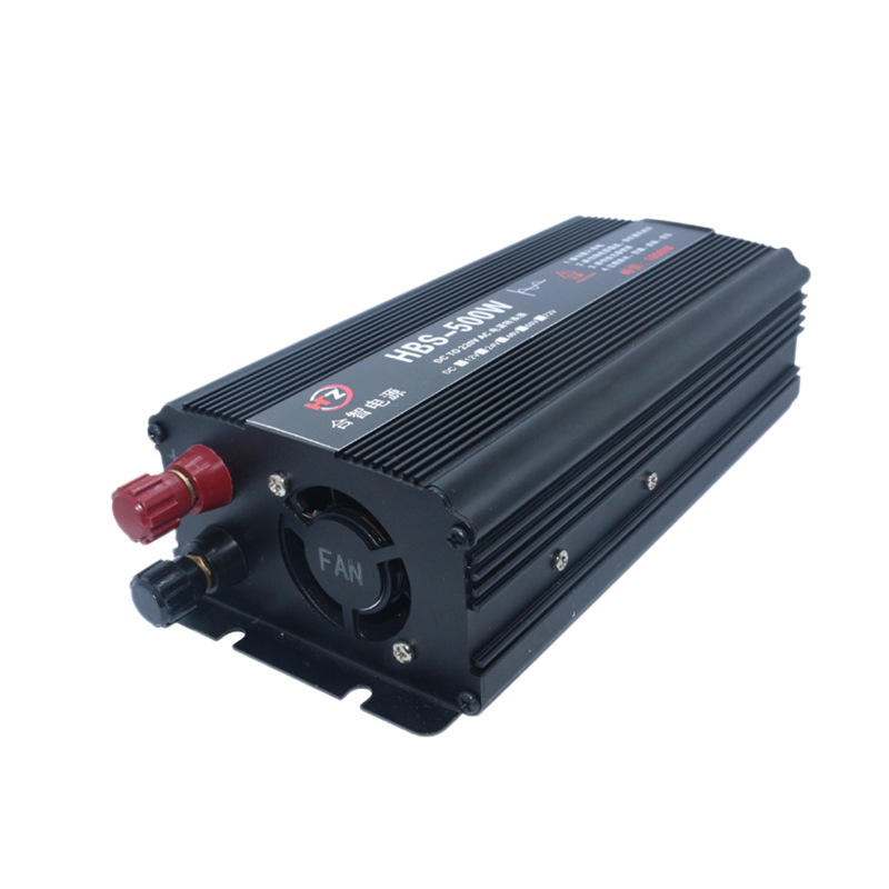 纯正弦波逆变器12v24v转220v大功率光伏升压转换器500w车载逆变器