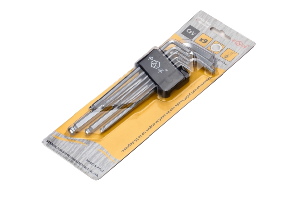 Ball End Allen Keys Set 9PCS