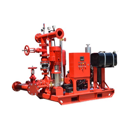 Diesel engine + jockey pump set