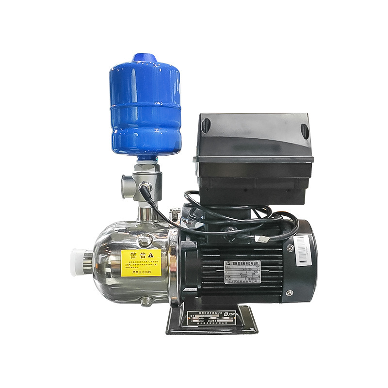 Horizontal booster pump group