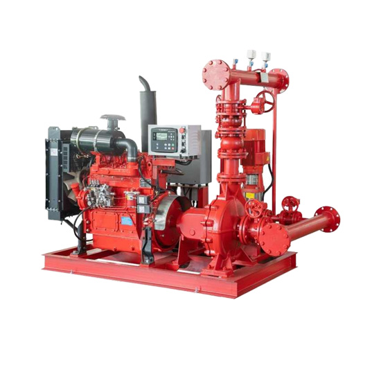 Diesel engine + jockey pump set