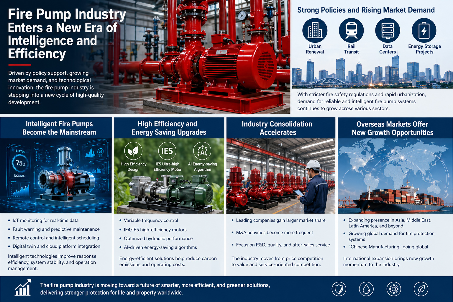 Fire Pump Industry Enters a New Era of Intelligence and Efficiency