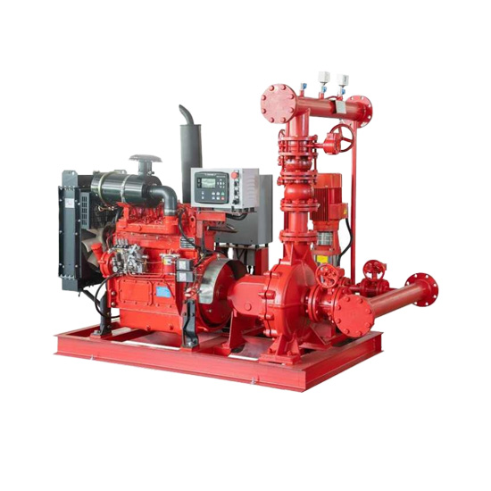 Diesel engine + jockey pump set