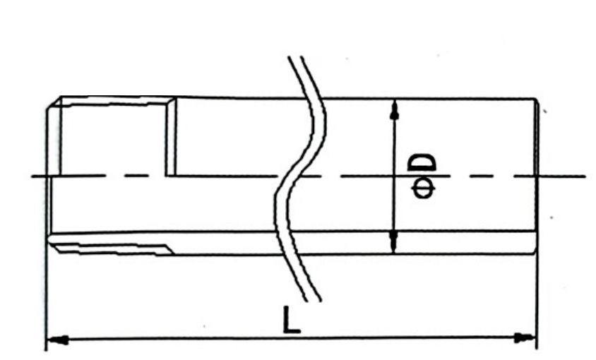 Half Nipplehalf Long Nipple