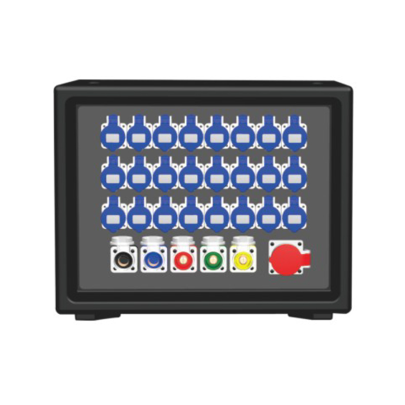 X3-24路箱体带智能漏保