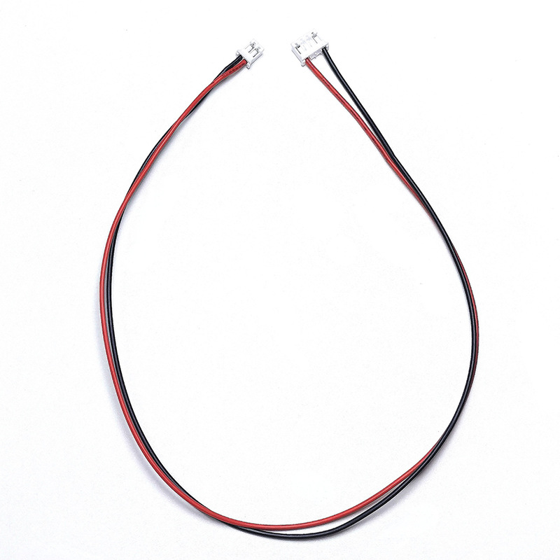 单头双头ph2.0空中对接 1007红黑端子线储能锂电池喇叭连接线