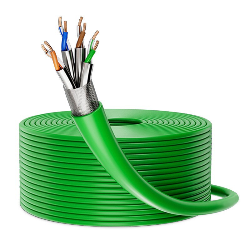 超五类六类千兆网络线 高柔性拖链网线 cat6a纯铜8芯双绞