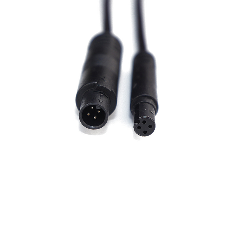 宝马线4p公对母连接线5p行车记录仪8p倒车摄像头视频信号延长线6p