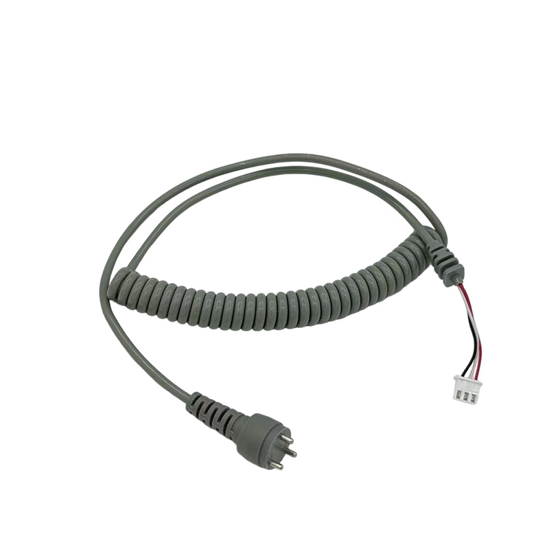 美容美甲打磨机手柄线弹簧线电源连接线无刷插头转空心杯电源线