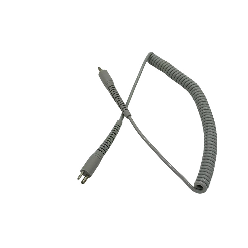 美容美甲打磨机手柄线弹簧线电源连接线无刷插头转空心杯电源线