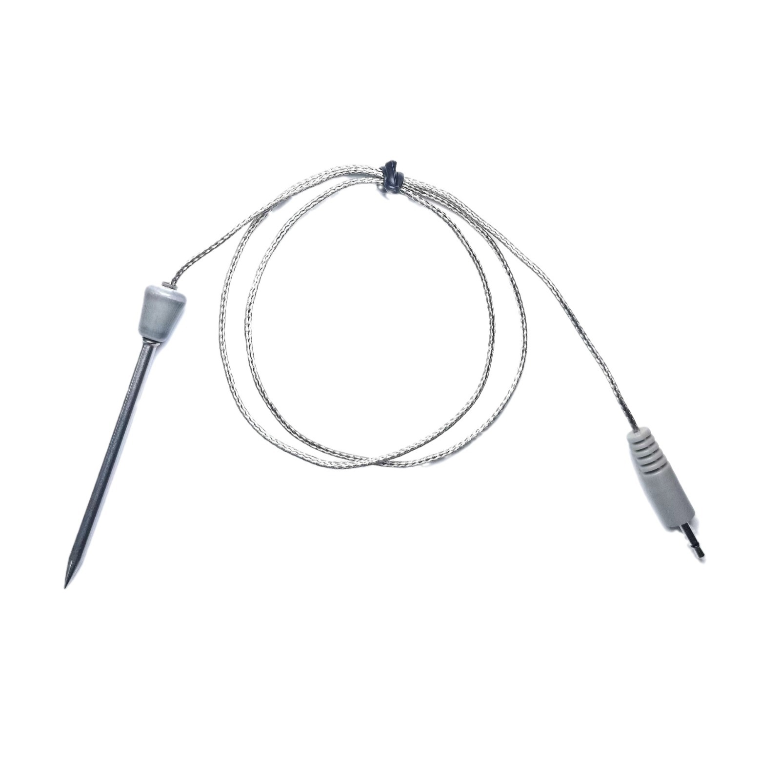 耐高温304不锈钢探针陶瓷柄烧烤PT1000NTC温度传感器线材