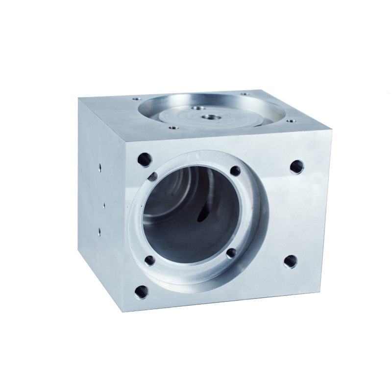 Aluminum alloy high-speed rail oil valve body