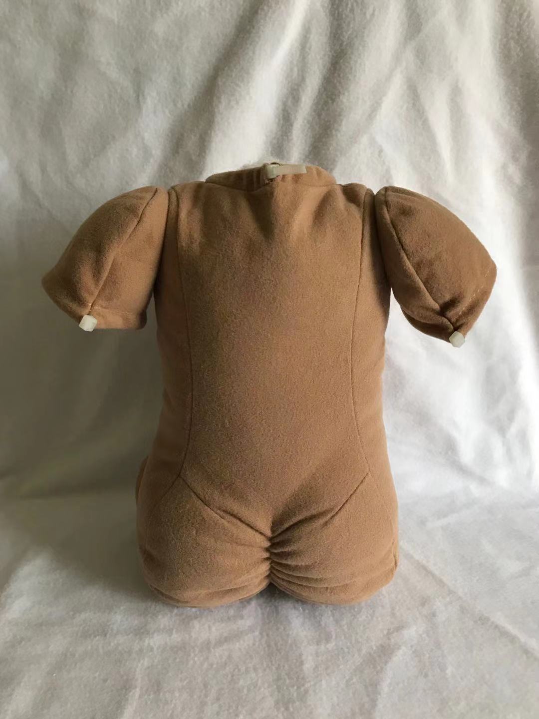 3-4 arms- full front legs- jointed-darker flesh