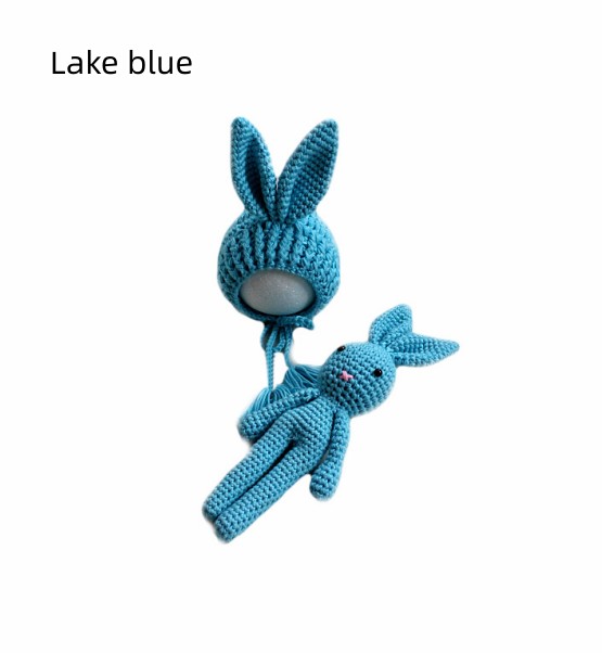 Blue Plush Rabbit