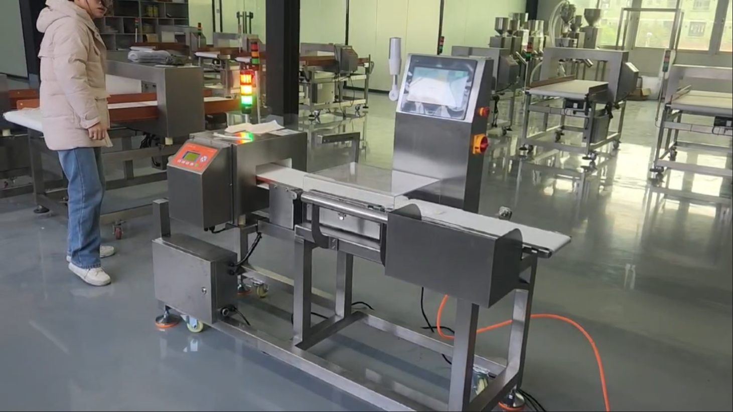 称重金检一体机2313