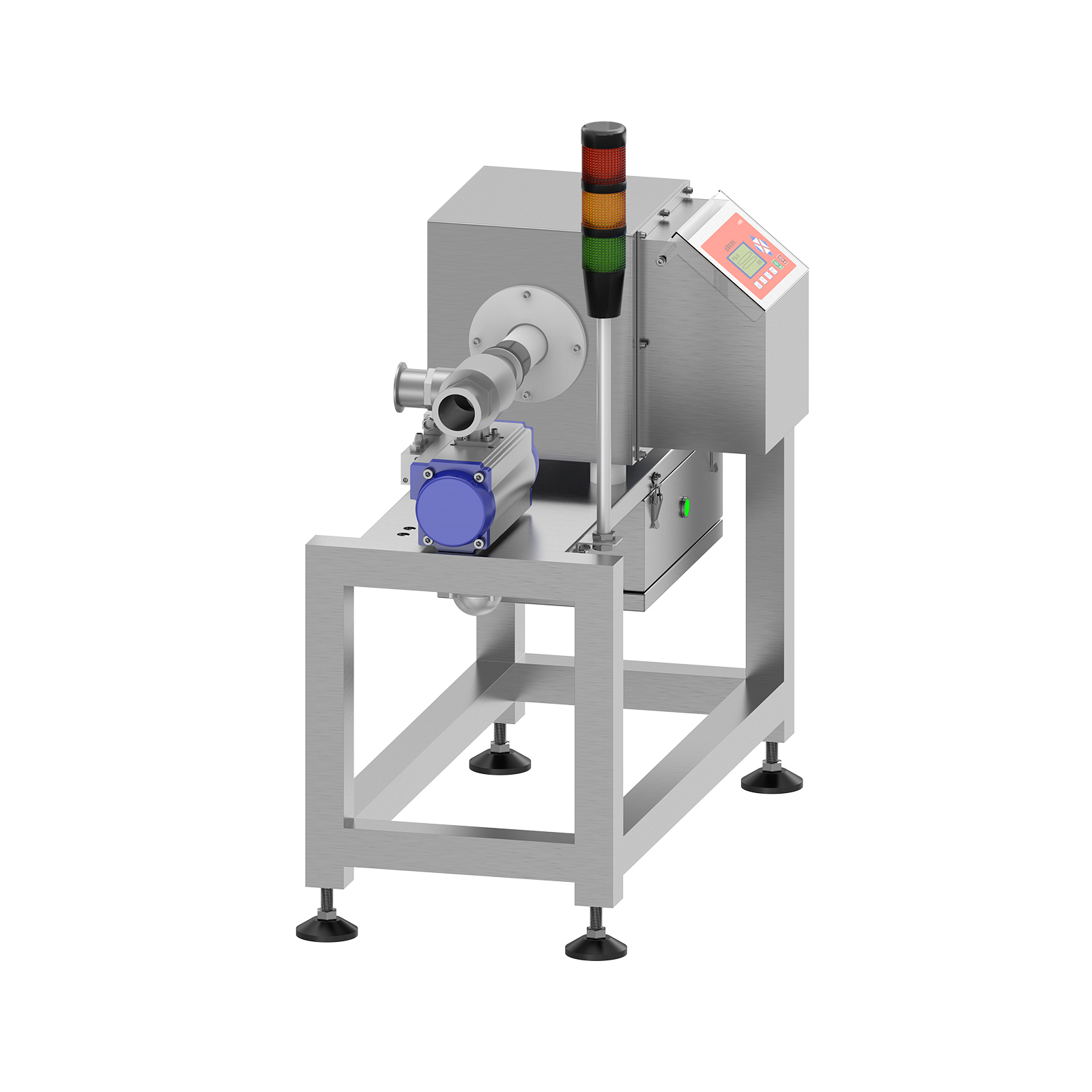 Pipeline metal detection machine
