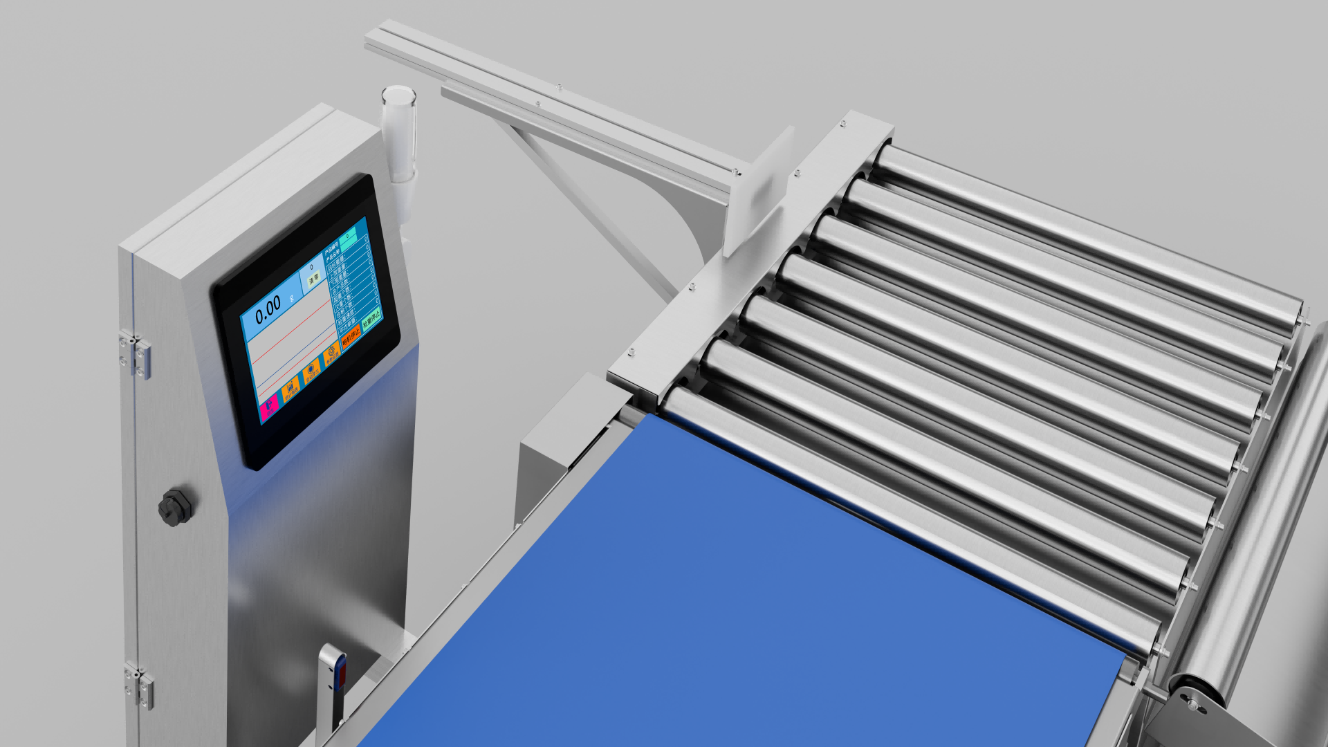 Large scale weighing machine