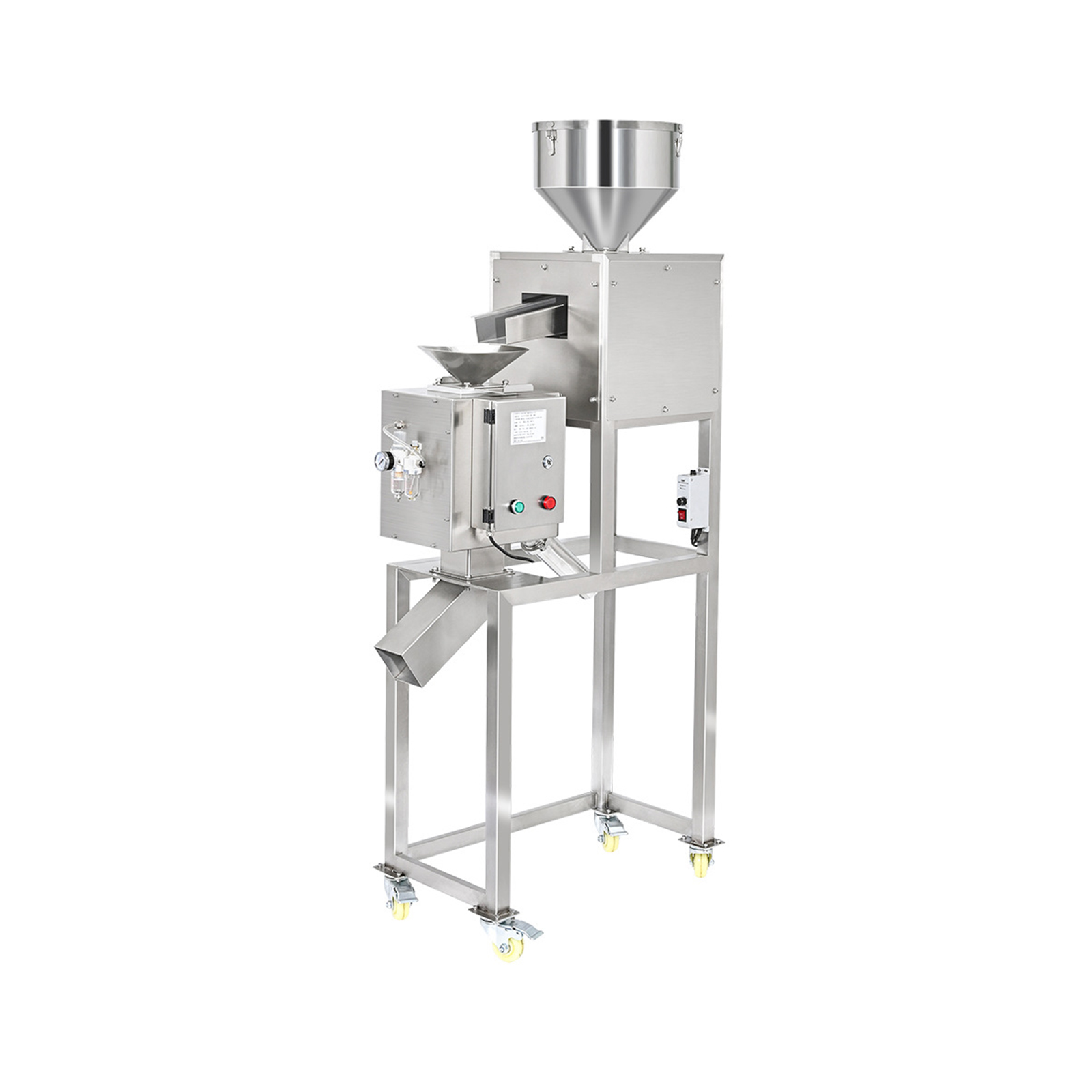 Falling metal separator