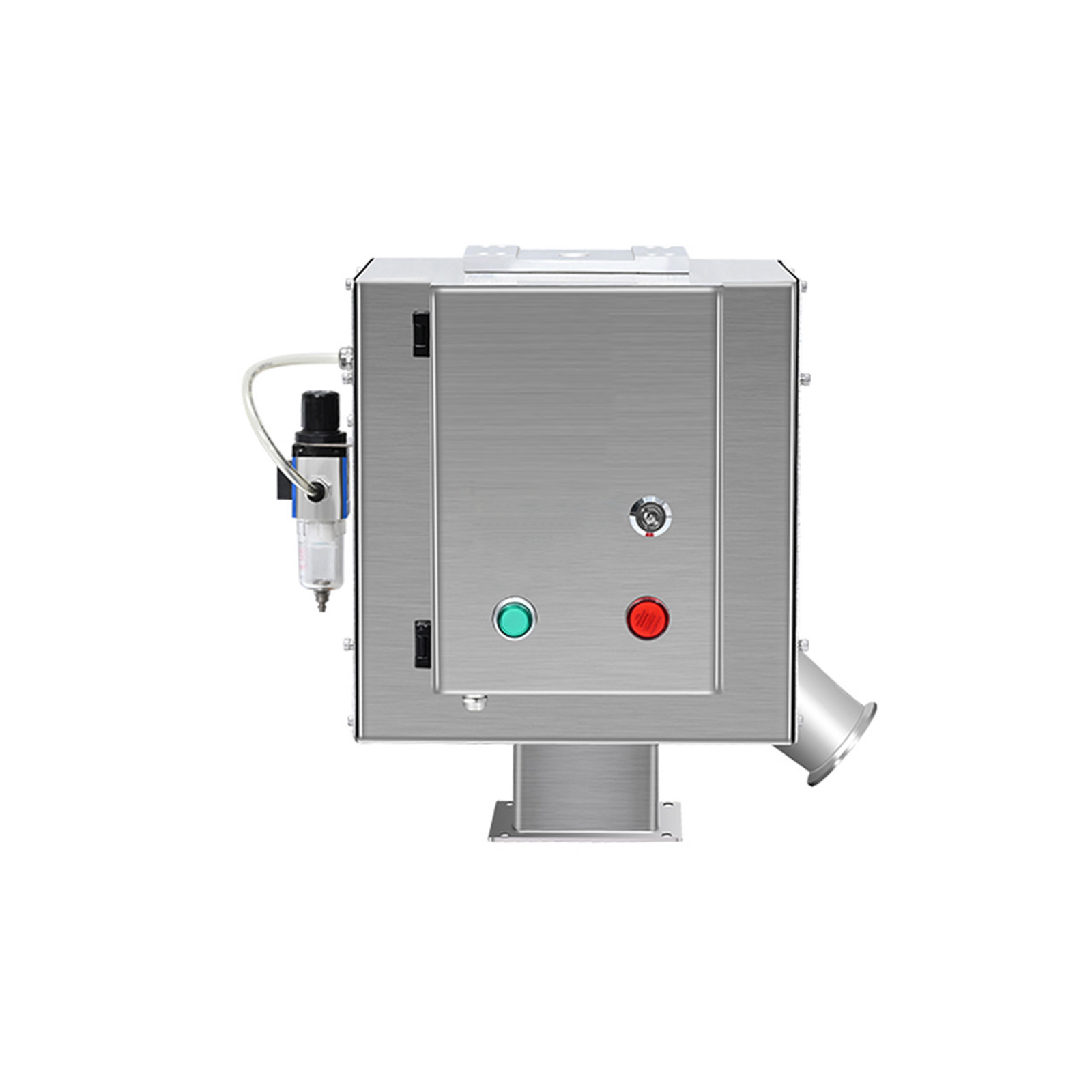 Falling metal separator