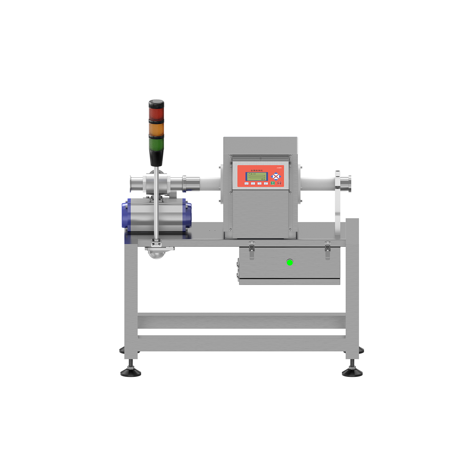 Pipeline metal detection machine