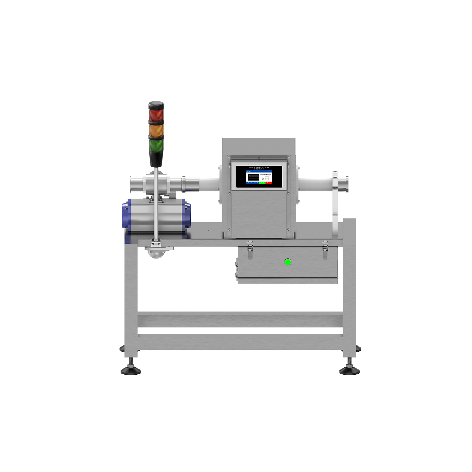 Pipeline metal detection machine