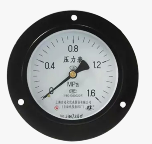 轴向普通压力表